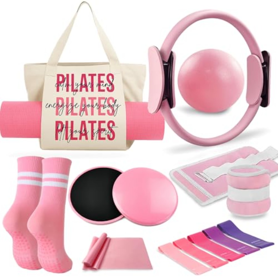 Pilates Yoga Ball - Pilates Essentials Kit for Women with