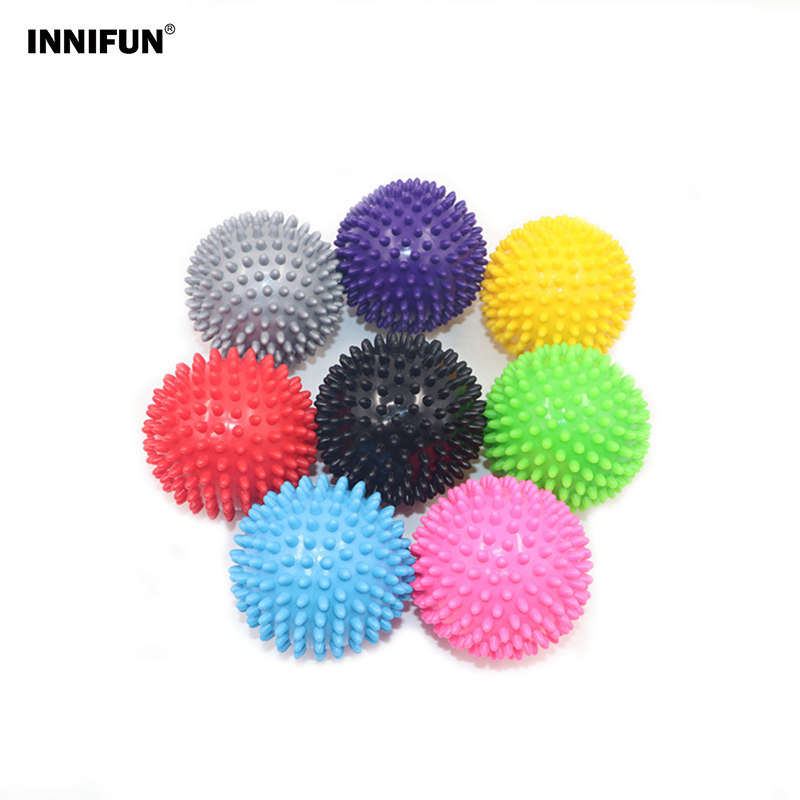 Pilates Yoga Ball - 7cm Spiky Massage Ball Fitness Yoga