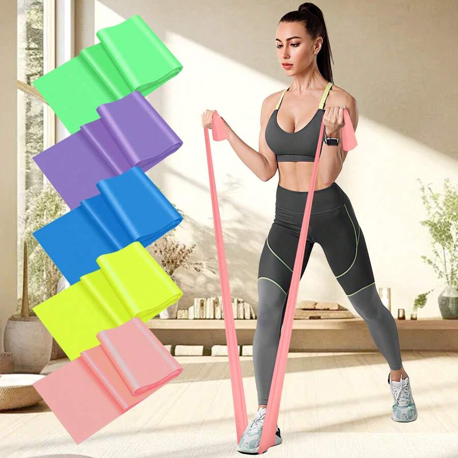 Pilates Yoga Difference - 3pcs Resistance Bands Set, Power Training
