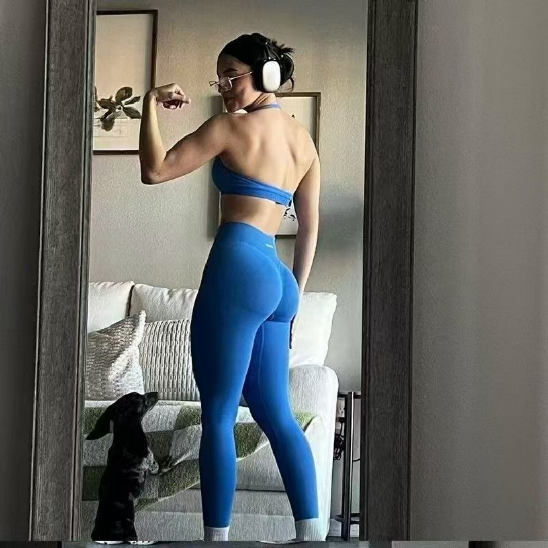 Pilates Yoga Leggings - Dl0g0 Impact Women's Butt-Lifting Yoga Pants,