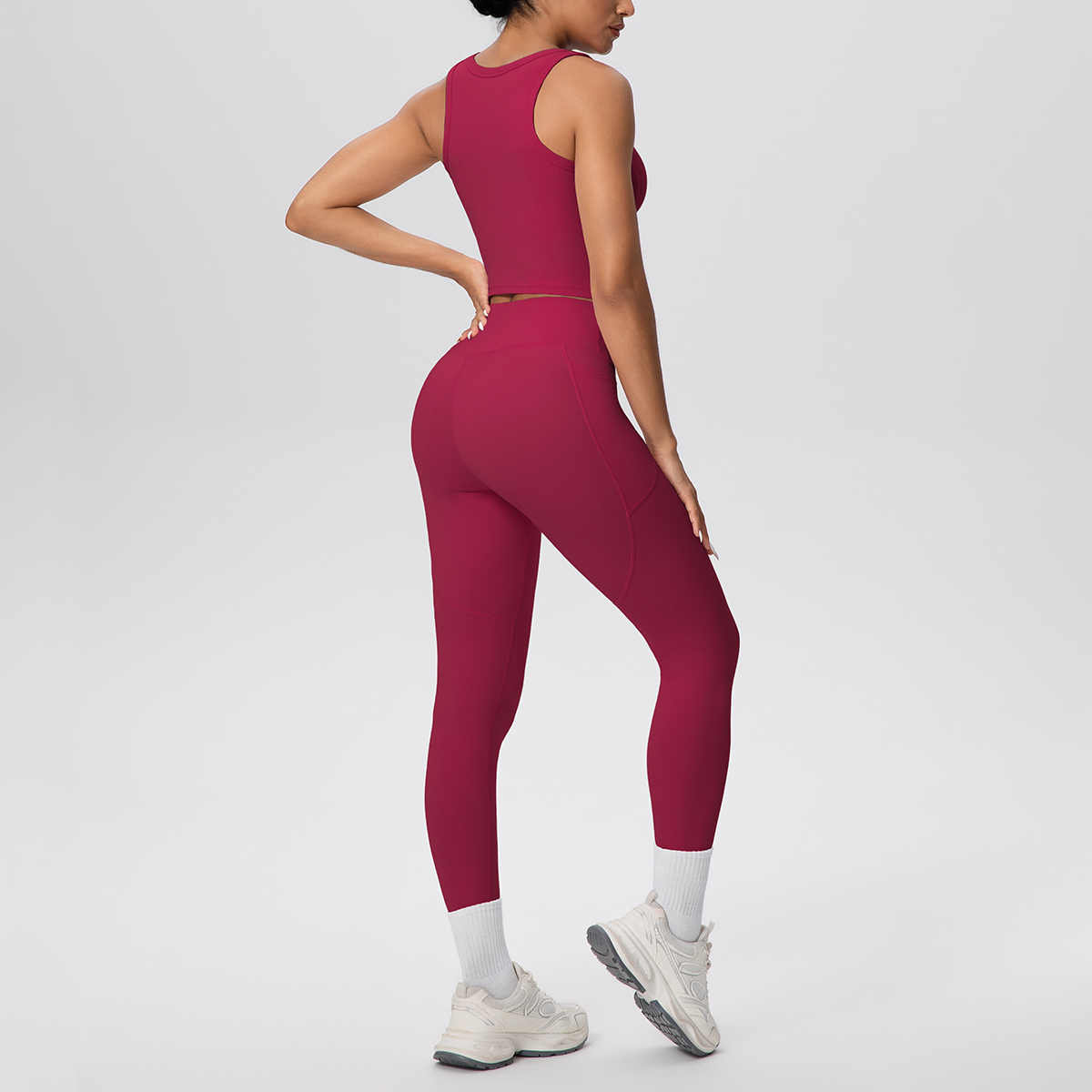 Sport Leggings Yoga Set Women  - Pilates Yoga Leggings recensione e prezzo
