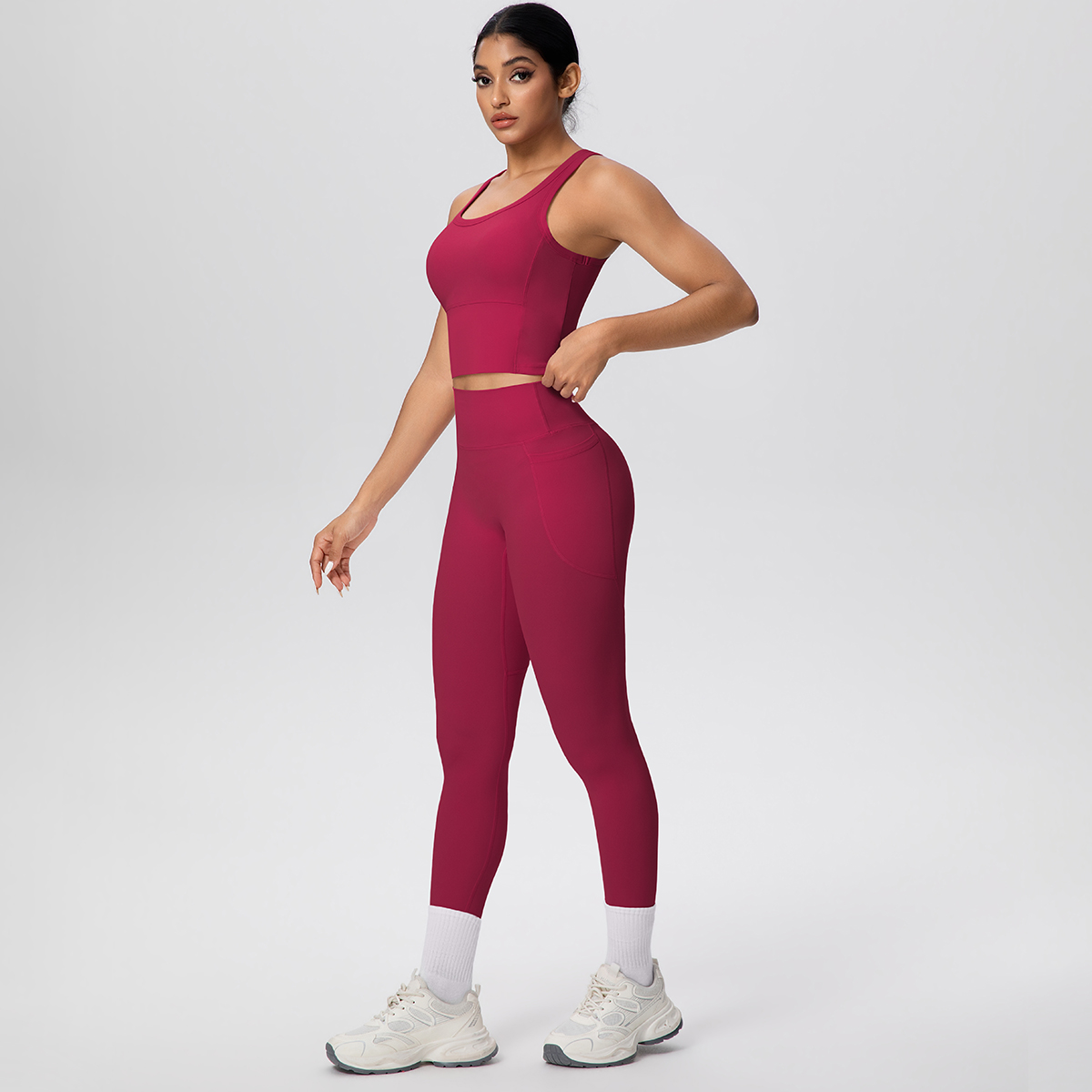 Sport Leggings Yoga Set Women  - Pilates Yoga Leggings recensione e prezzo