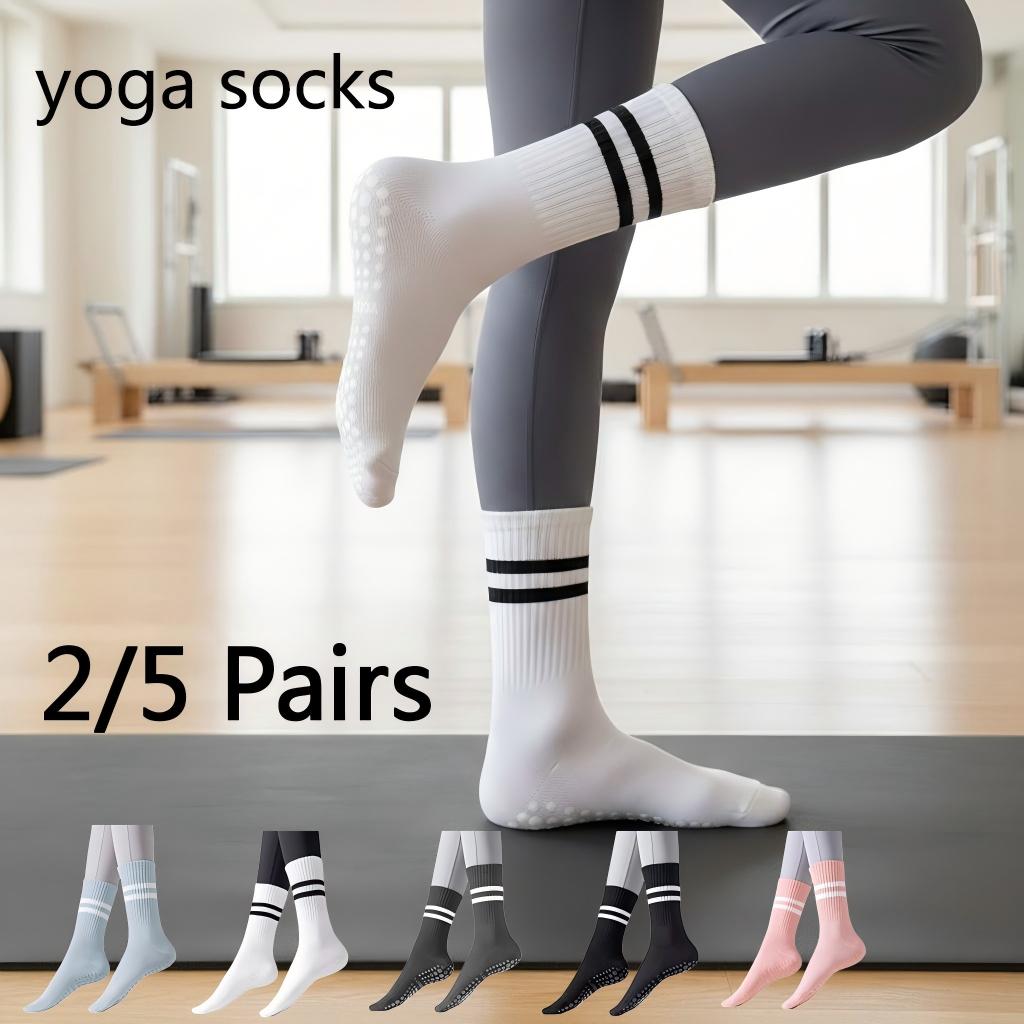 Women Non Slip Yoga Socks, Gri - Pilates Yoga And Barre recensione e prezzo