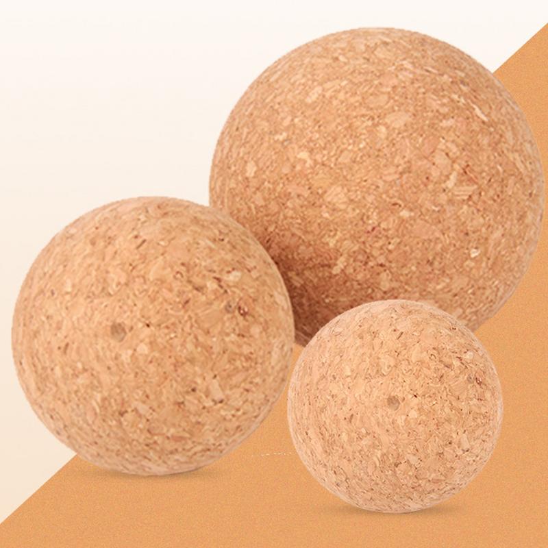 6~10cm Cork Massage Ball Back  - Pilates Yoga Ball recensione e prezzo