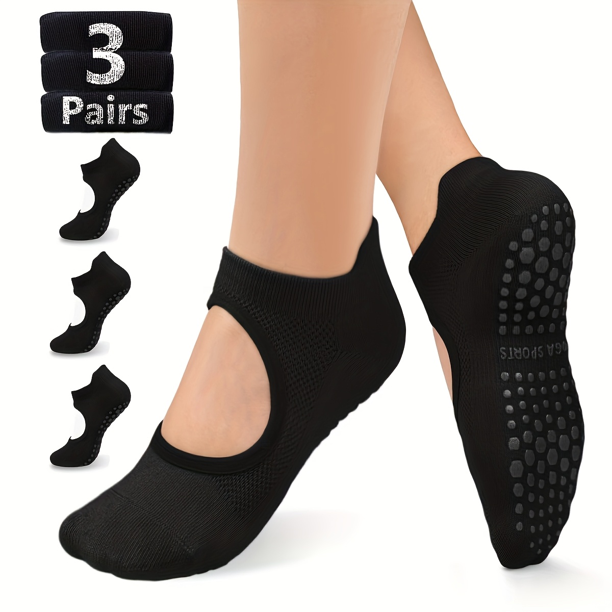 Non Slip Grip Women Socks for  - Pilates Yoga And Barre recensione e prezzo