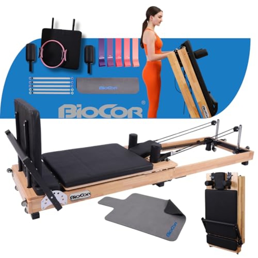 MAX4.0 Pilates Reformer Wood H - Pilates Yoga Machine recensione e prezzo