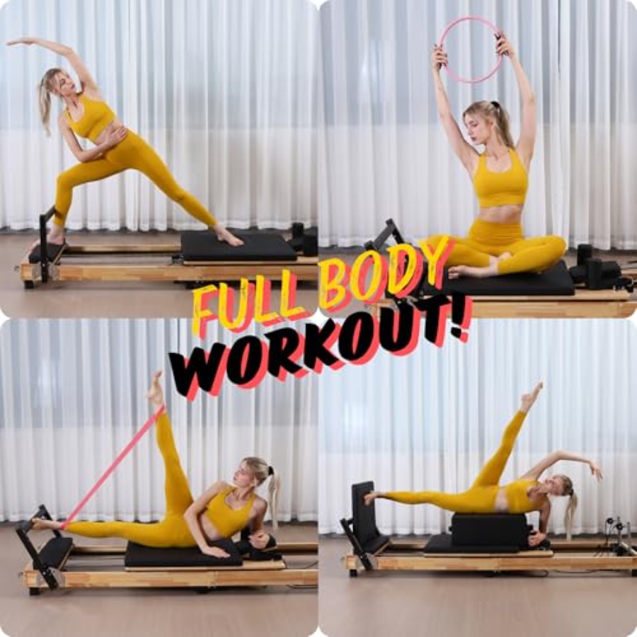 MAX4.0 Pilates Reformer Wood H - Pilates Yoga Machine recensione e prezzo