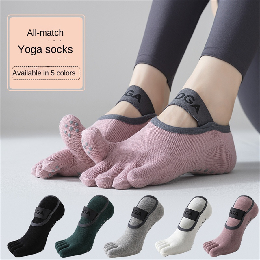 Anti-slip Pilates Socks with 5 - Pilates Yoga And Barre recensione e prezzo