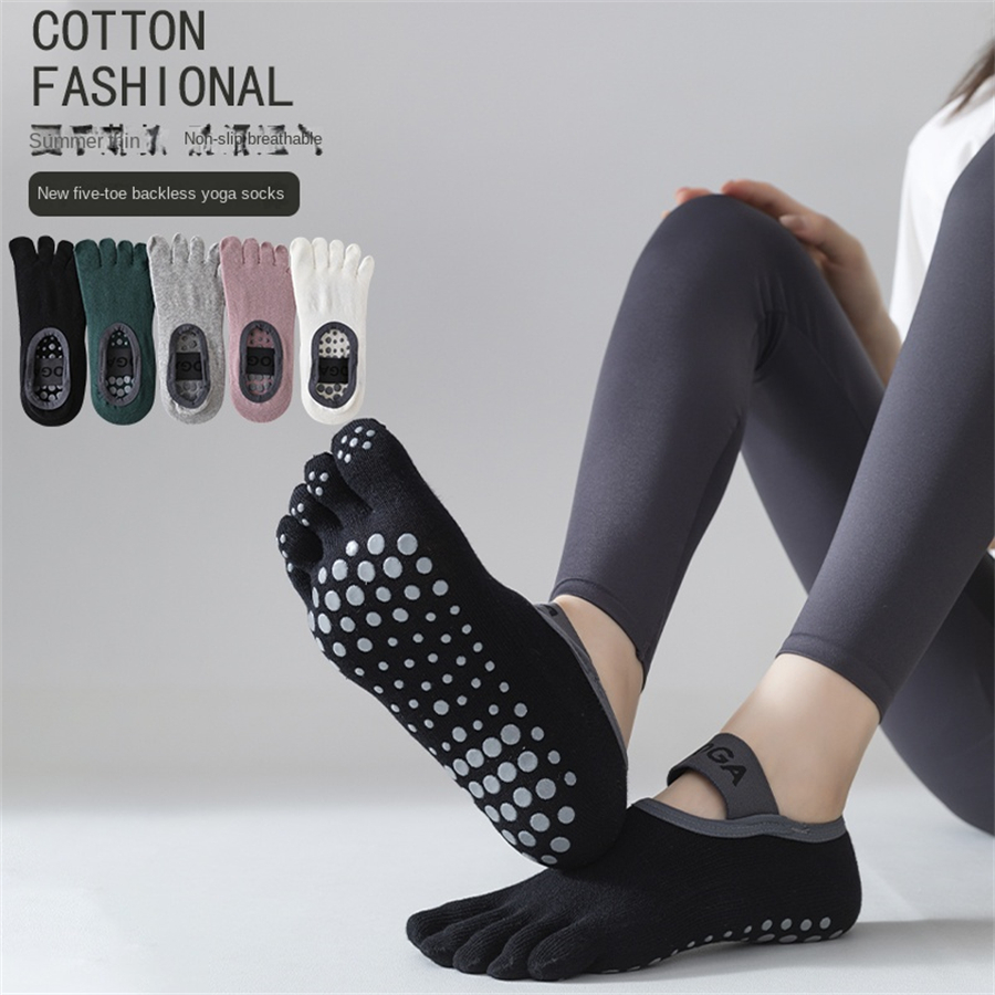Anti-slip Pilates Socks with 5 - Pilates Yoga And Barre recensione e prezzo