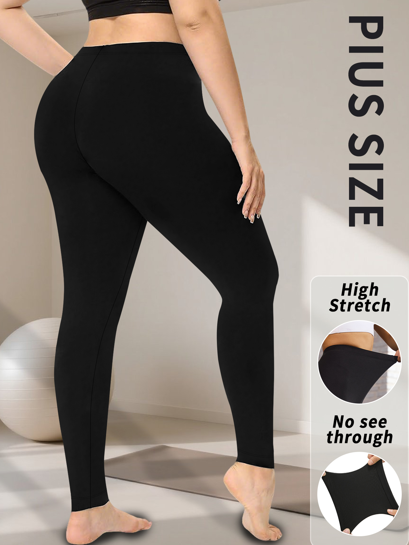 Plus Size Super Soft Sport Leg - Pilates Yoga Leggings recensione e prezzo