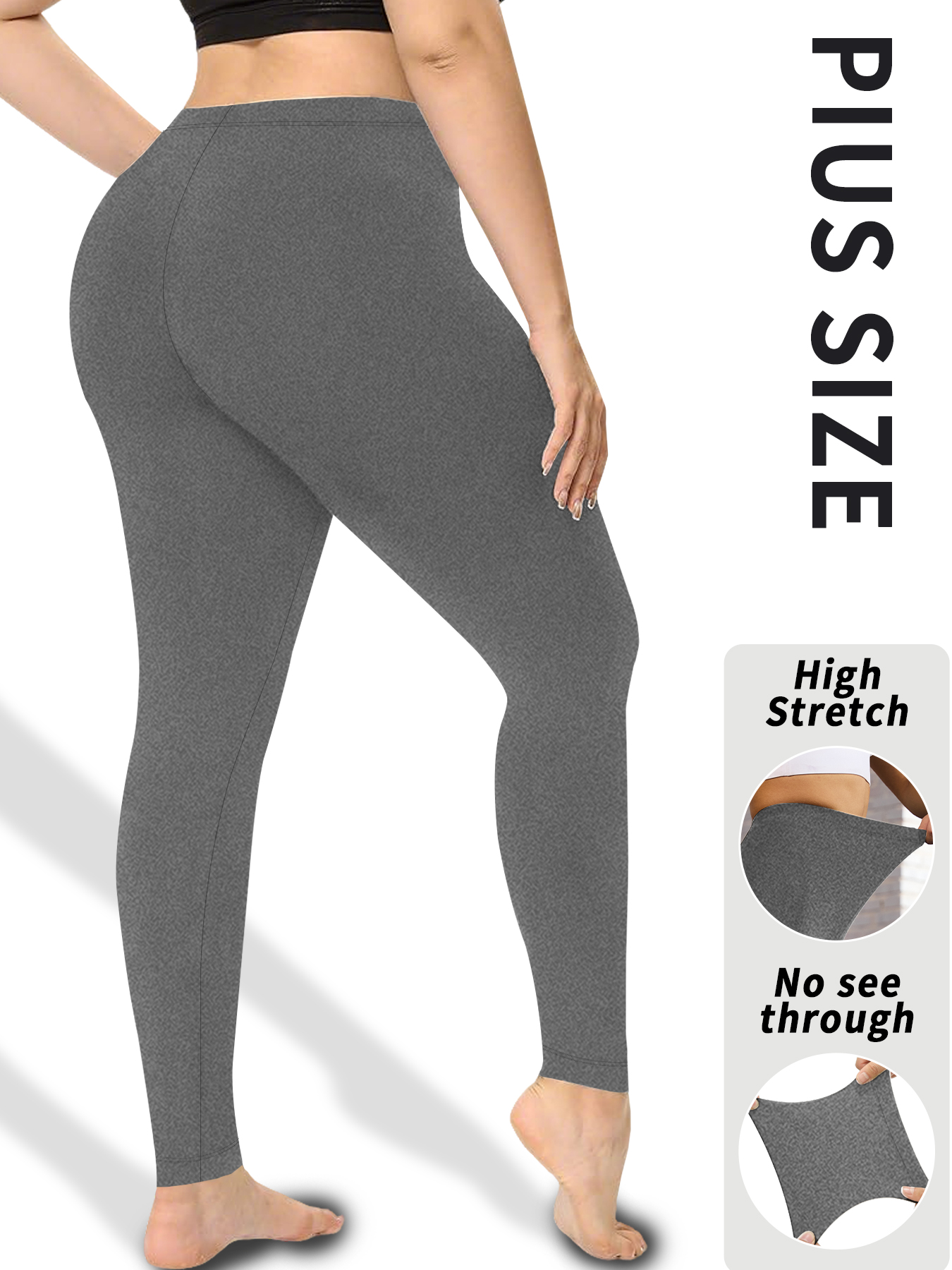 Plus size Women's Low Rise Wor - Pilates Yoga Leggings recensione e prezzo