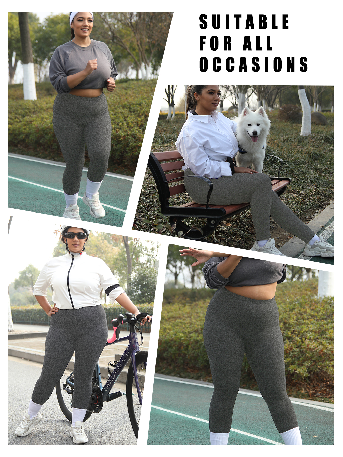 Plus size Women's Low Rise Wor - Pilates Yoga Leggings recensione e prezzo