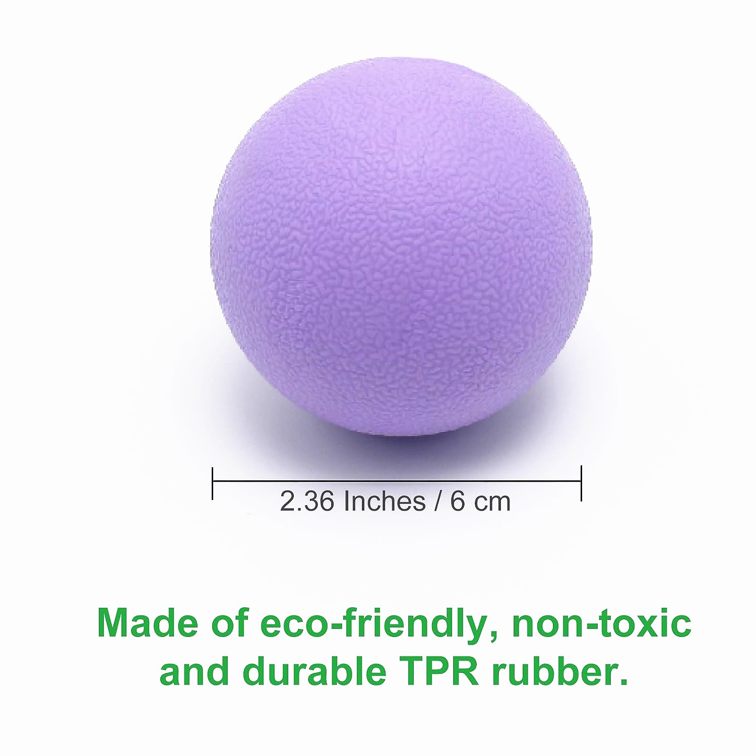 Hard Massage Lacrosse Ball TPR - Pilates Yoga Ball recensione e prezzo