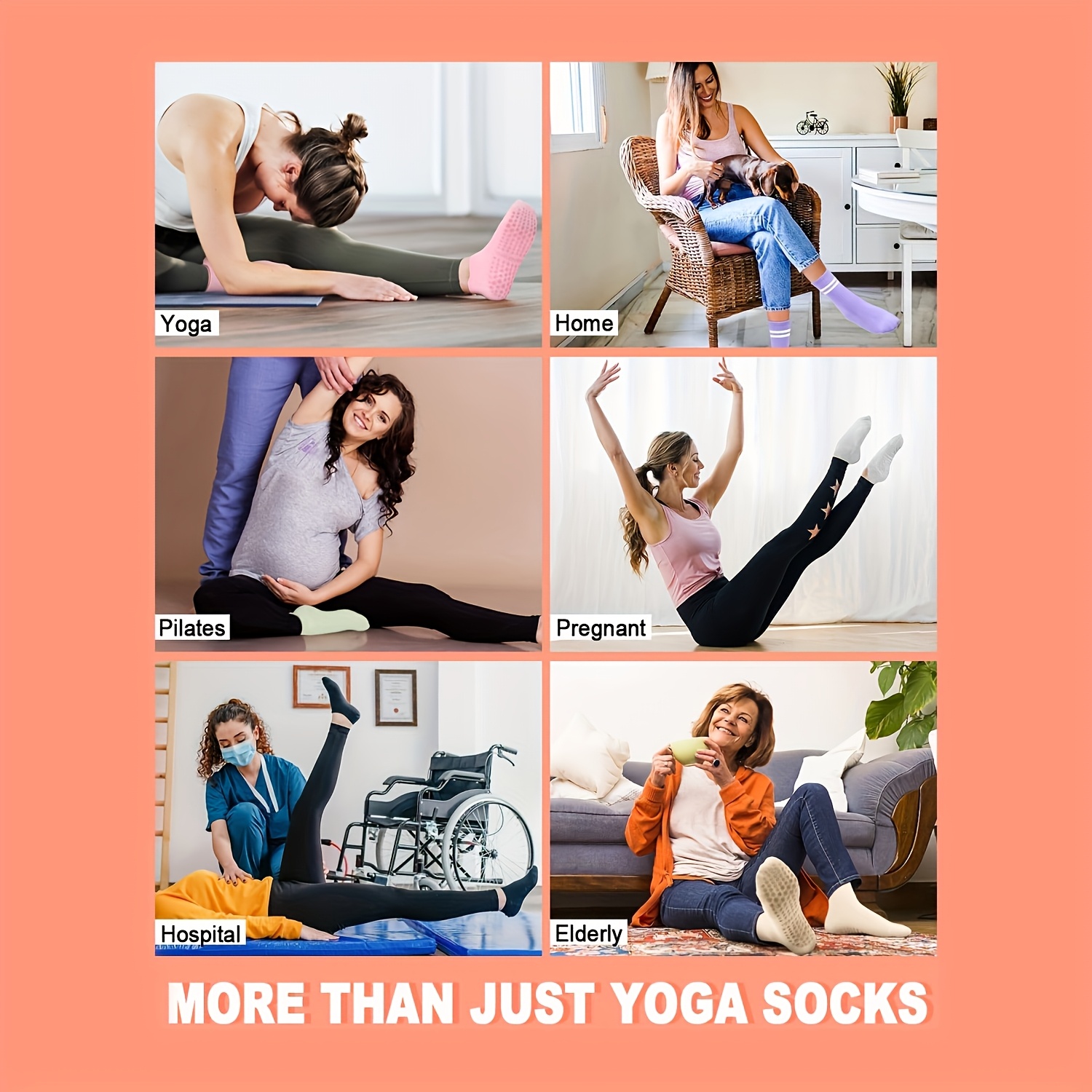1 pairs Grip Pilates Socks for - Pilates Yoga And Barre recensione e prezzo