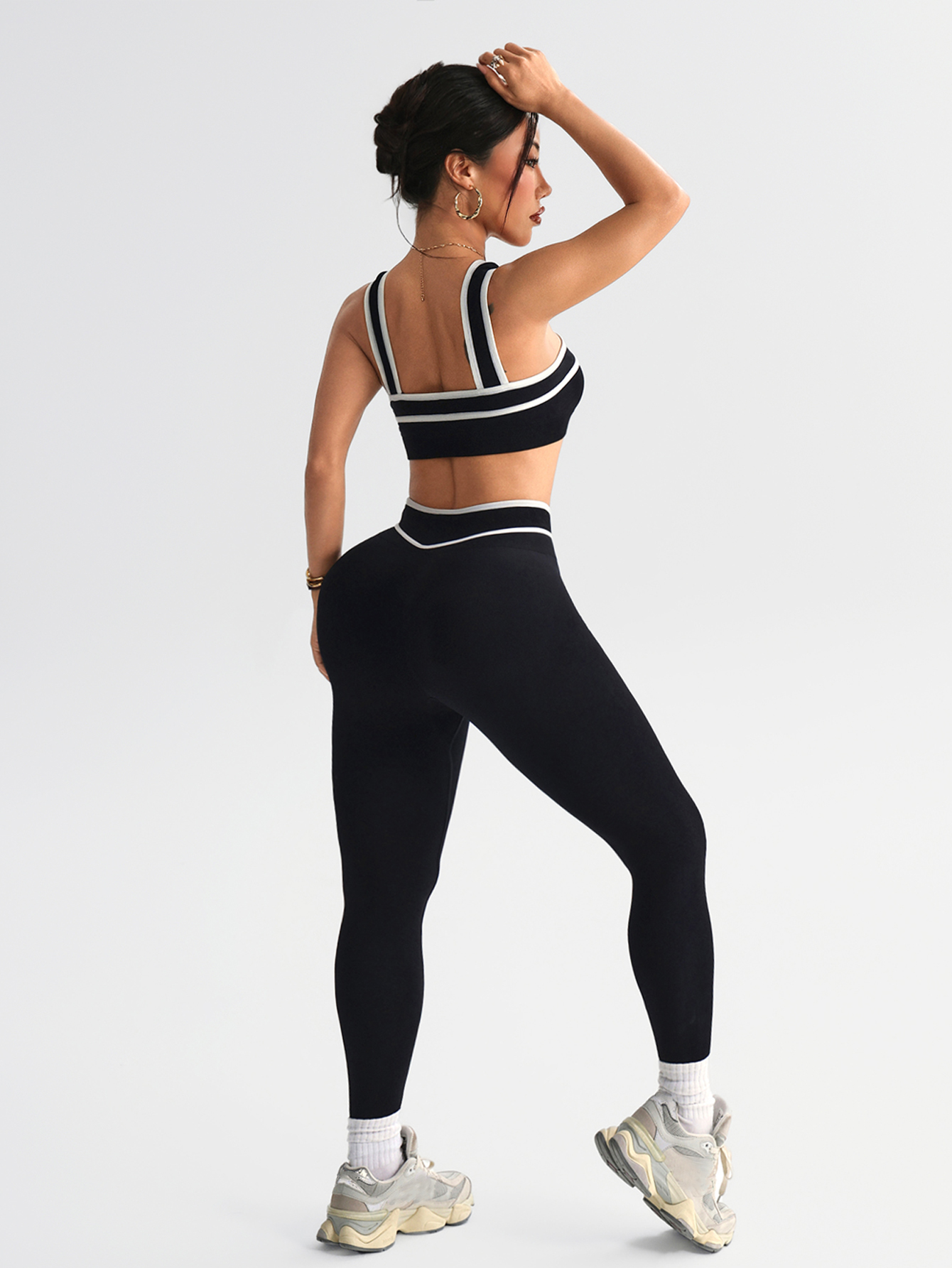 2 pcs Women Seamless Yoga Sets - Pilates Yoga Leggings recensione e prezzo