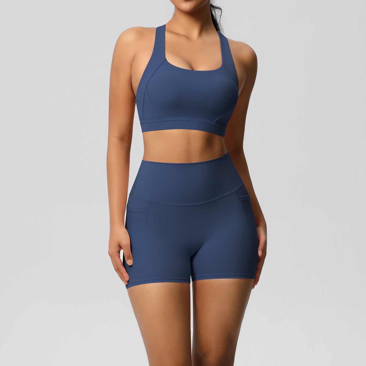 2PCS Sportswear With Pocketed  - Pilates Yoga Leggings recensione e prezzo