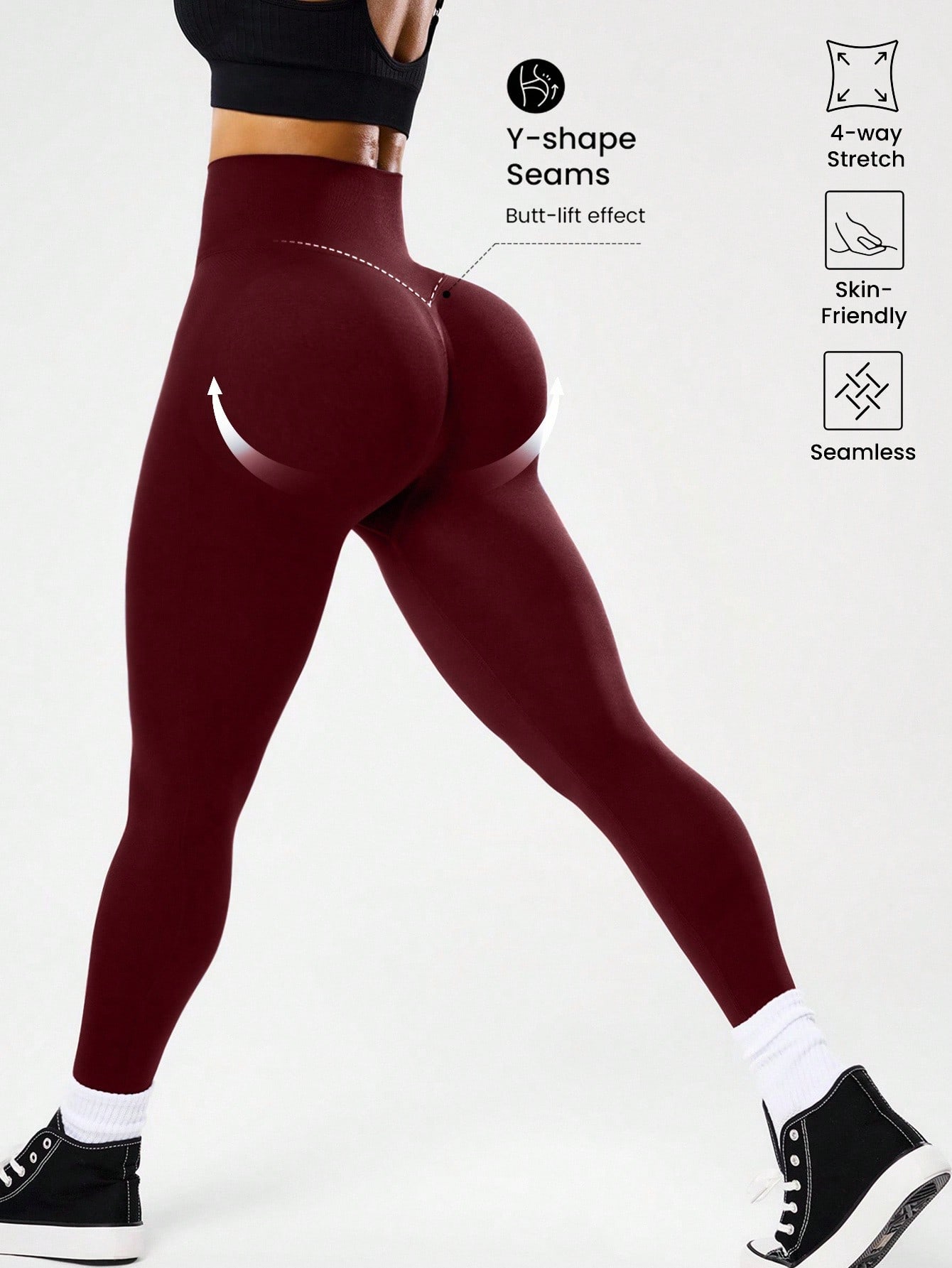 High-waisted seamless yoga leg - Pilates Yoga Leggings recensione e prezzo