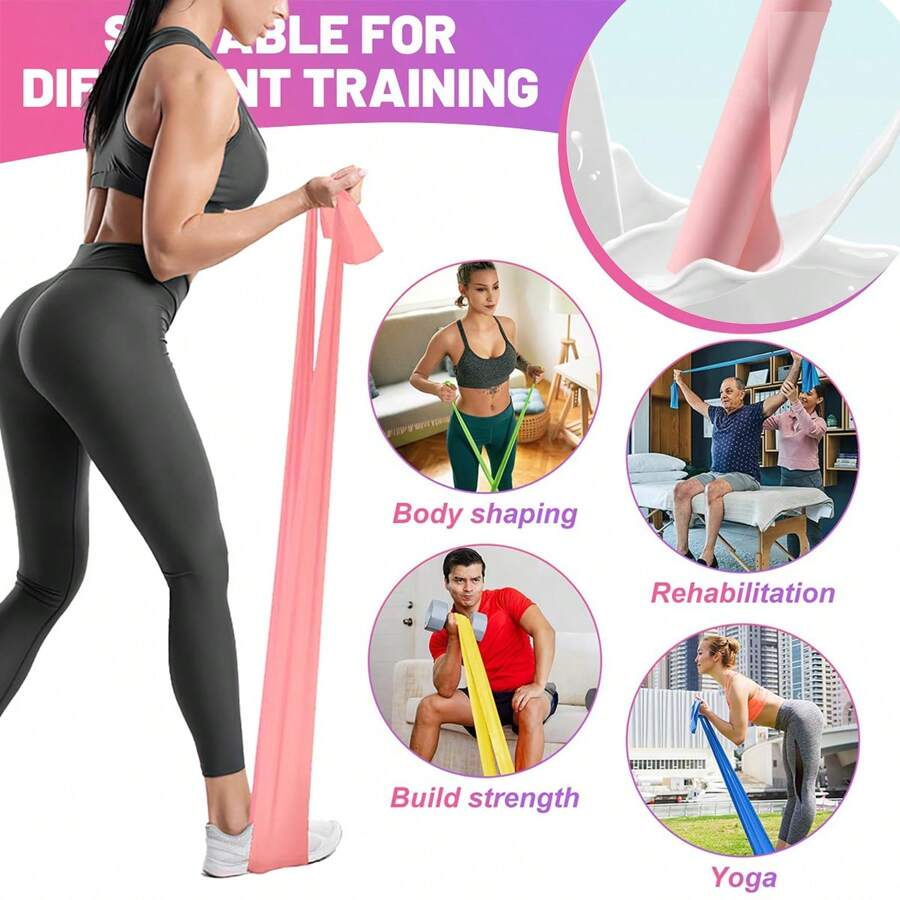 3pcs Resistance Bands Set, Pow - Pilates Yoga Difference recensione e prezzo