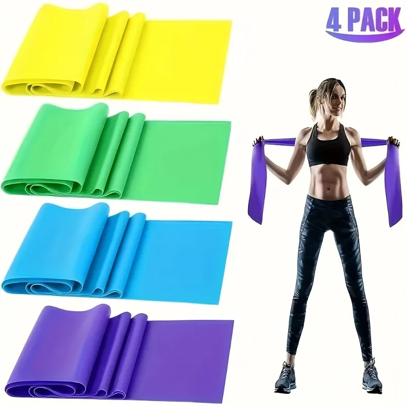 4PCS - Yoga resistance bands o - Pilates Yoga Difference recensione e prezzo